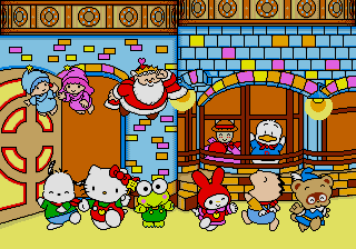 Ai To Yume To Bouken Sanrio Puroland screenshot 2 for Sega Pico